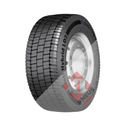 Pneu CONTINENTAL Hybrid LD3 205/75 R 17.5 124M 3PMSF