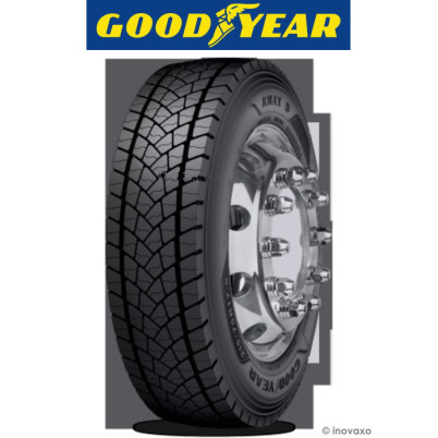 Pneu Rechapé GOOD YEAR TM K MAX D 295/60 R 22.5 150K 3PMSF