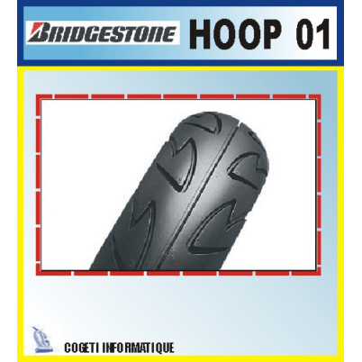 Pneu BRIDGESTONE Hoop B01 100/80 - 10 53J
