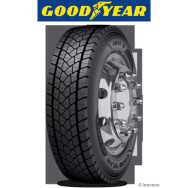 Pneu Rechapé GOOD YEAR TM K MAX D 295/60 R 22.5 150K 3PMSF
