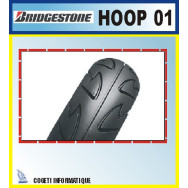 Pneu BRIDGESTONE Hoop B01 100/80 - 10 53J