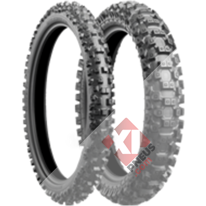 Pneu BRIDGESTONE Battlecross X30 110/100 - 18 64M